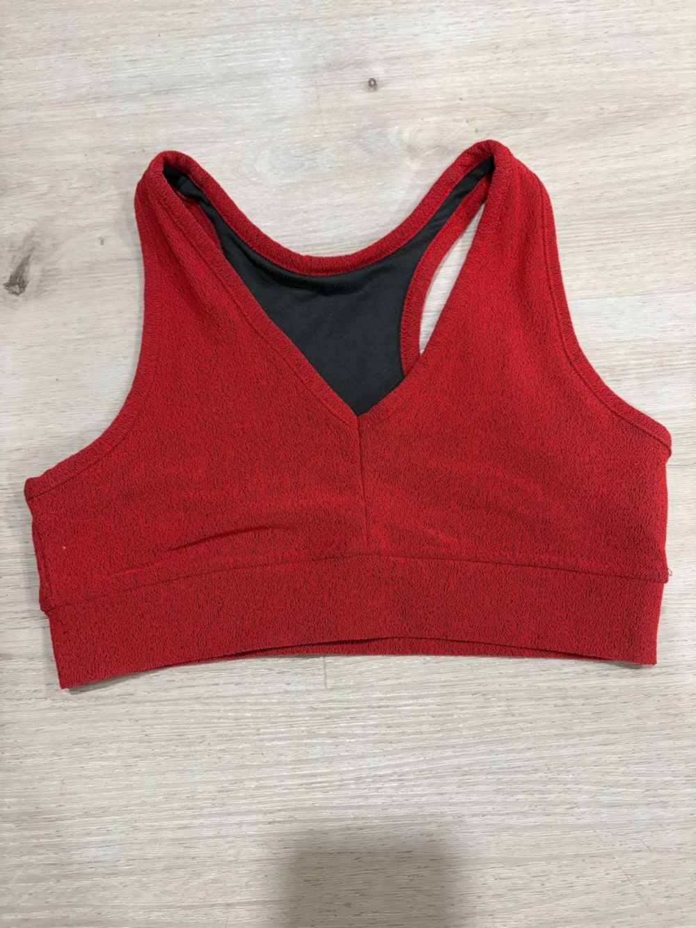 Five Dancewear Youth Large Red Sports Bra